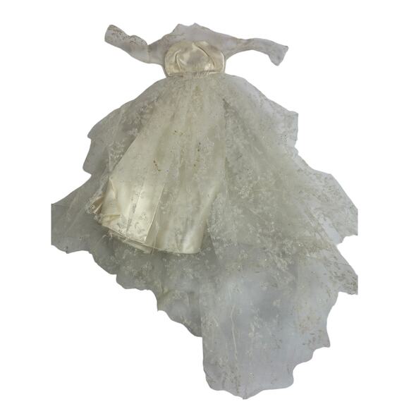 Vintage Barbie Wedding Day Set #972 1959-62 Dress, Veil, Shoes, Bouquet - Picture 7 of 10
